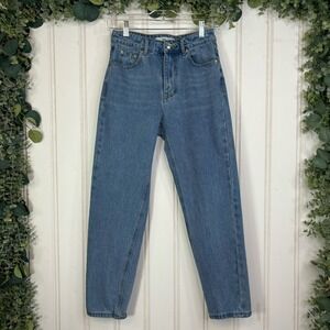 Adika Mom Jeans SMALL Straight Leg High Rise Casual Preppy 90s style Retro